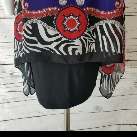 SLNY slinky Layered TANK DRESS SIZE 10 - Picture 8 of 8